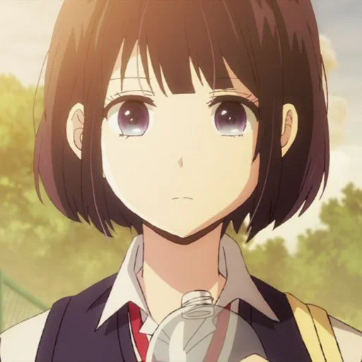 diagram, kuzu no honkai, anime yang ditolak, hana bi yasuoka menangis, keinginan rahasia anime yang ditolak