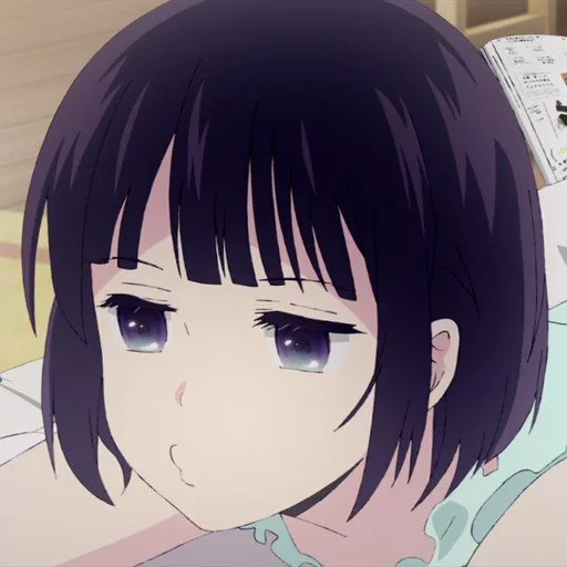 agotamiento, personajes de anime, hanabi yasurak, anime rechazado, anime hanabi yasuraok smile