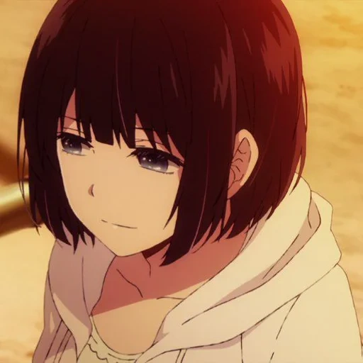 figure, anime girl, kuzu no honkai, hanabi yasuoka pleure, le souhait secret des rejetés saison 1