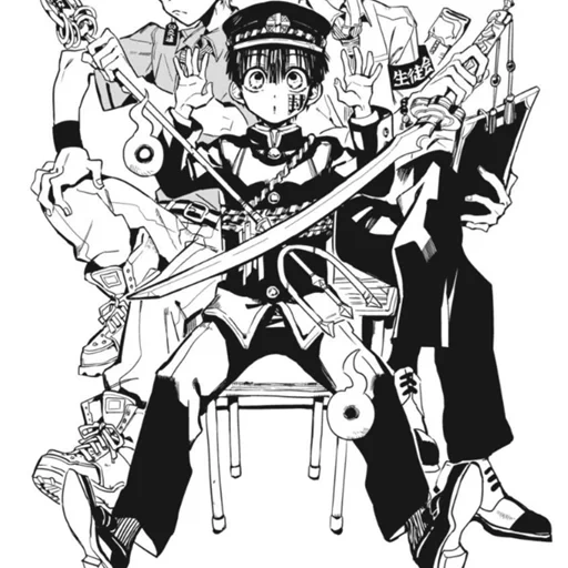 manga, manga de anime, personajes de anime, manga body boy hanako kun, volumen 7 body boy hanako kun