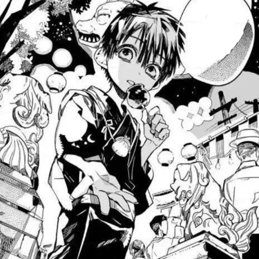 manga, manga boy, manga toilet boy, manga igienica ragazzo hanako kun, igienico boy hanako-kun tsukas art