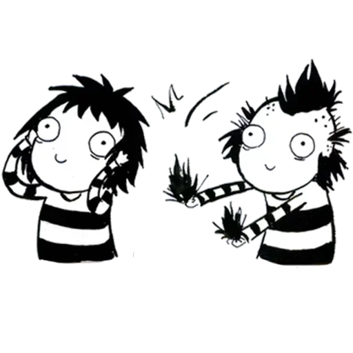 lustige comics, lustige comics, sarah anderson fangs, sarah anderson reißt haare, sarah andersen comic haare haare