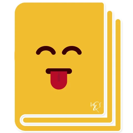 emoji, lächeln ikone, square emoticon