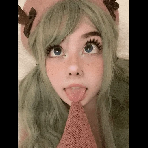 ahegao, manusia, wanita muda, olyasha ahegao, ahegao feis real