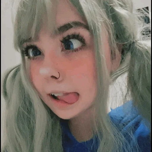 ahegao, femme, jeune femme, filles emo, ahegao feis réel