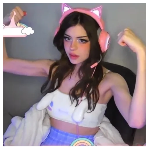 pessoas, menina, dançarino, âncora de hannah, hannah streaming uwu