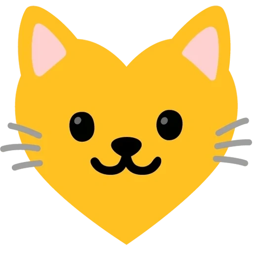 gatto, twitter, emoji di gatto, emoji di gatto, the grinning cat emoji