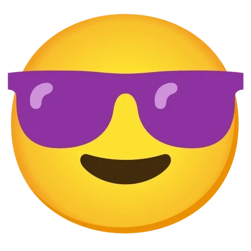 emoji, emoji gesicht, cooler emoji, emoji sunny brille, smiley dunkle brille emoji