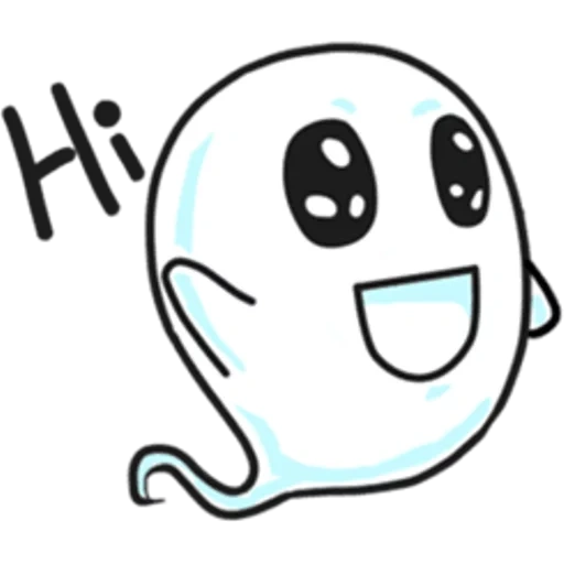 cute ghost слив, ghost, милое приведение, грустное привидение, cheerful ghost