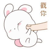 snoopy rabbit, un joli motif, dessin de kawai, belle peinture cawai, snoopy le lapin animé