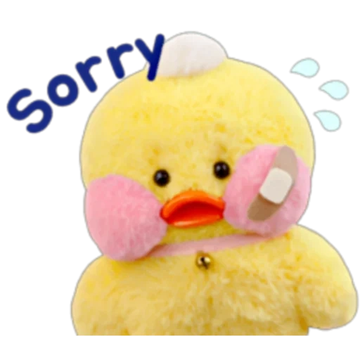 duckling toy, duck lalafanfan, soft toy duckling, soft toy of a duck, plush toy of a duck