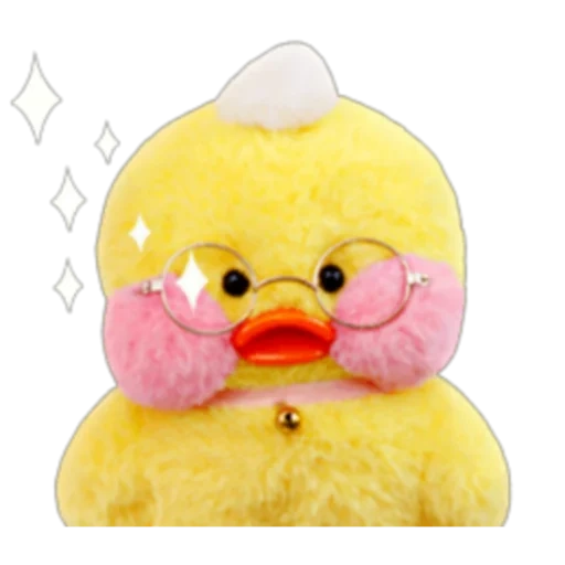 toy duckling, duck lalafanfan, soft toy duckling, plush toy of a duck, toys of the lalafanfan duck