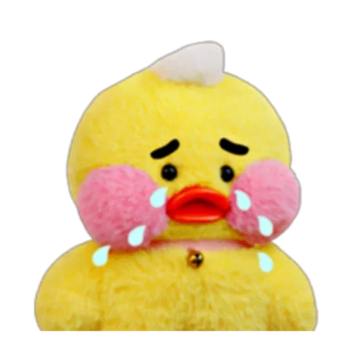 toy duckling, duck lalafanfan, soft toy of a duck, soft toy duckling, plush toy of a duck