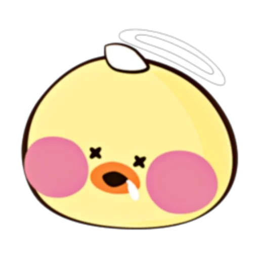 kawaii, cuties, emoji fluff, kawaii drawings, chicken nugget animated