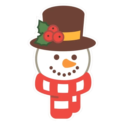 jour de l'an, yeti, du nouvel an, badge bonhomme de neige, stickers bonhomme de neige