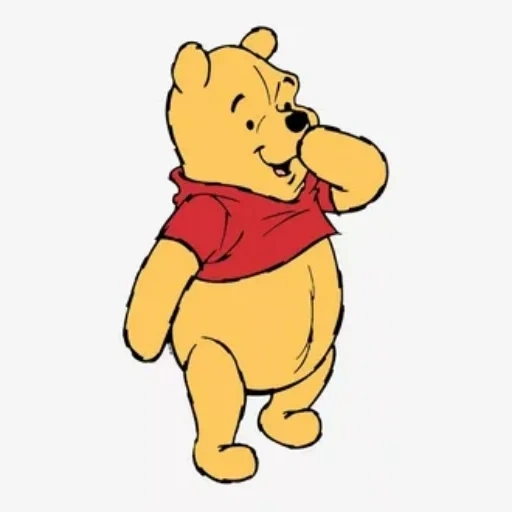 pooh, винни-пух, винни пух сбоку, винни пух персонажи, крот диснеевского винипуха