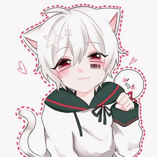 anime neko, anime cute, mafu mafu innere medizin, anime neko kun, anime kunst niedlich