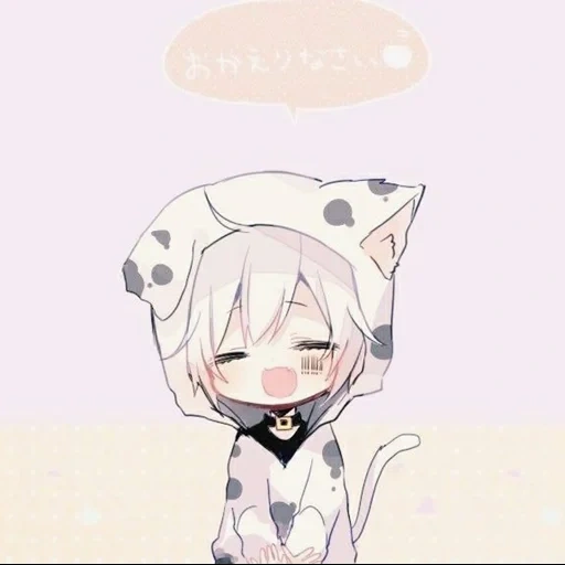 mafumafu certains, dessins d'anime, mafumafu neko, mafumafu chibi, mafumafu wallpaper chibi