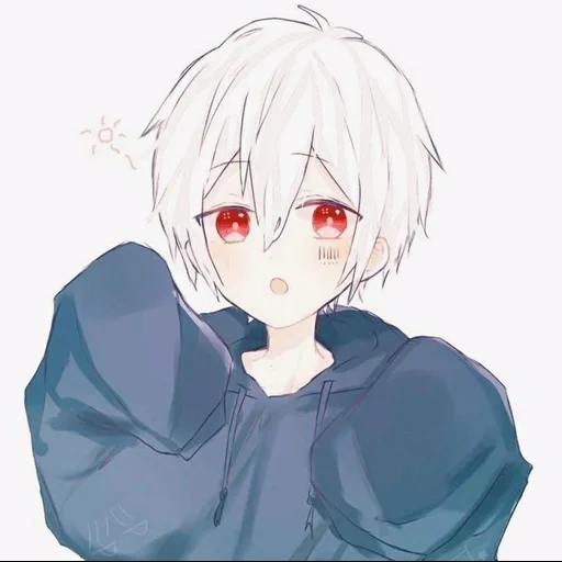 mafumafu, anime lucu, anime guys, mafumafu kun, karakter anime