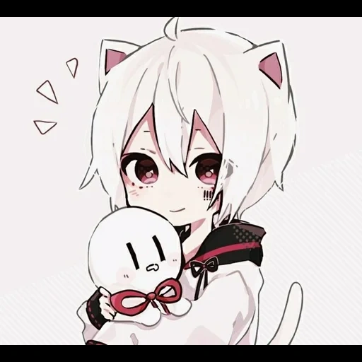 cute anime, mafu mafu chibi, mafu mafu innere medizin, mafu mafu chibi, der süße neco chibi boy