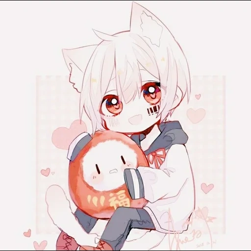 mafumafu, precioso anime, mafumafu algunos, chibi de mafumafu, mafumafu es pequeño