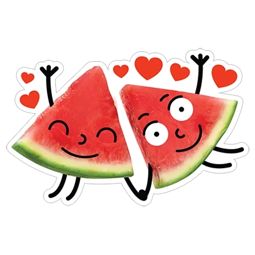 watermelon, juicy watermelon, watermelon stickers, watermelon stickers