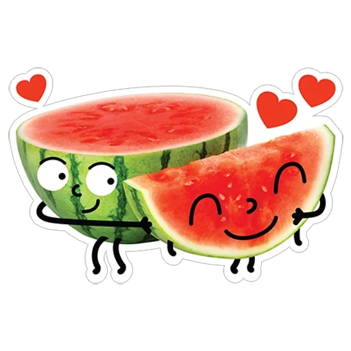 wassermelone, dolka von wassermelone, stick wassermelone, wassermelone huggage, wassermelonenaufkleber