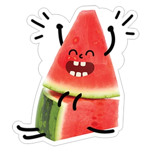 watermelon, watermelon stickers