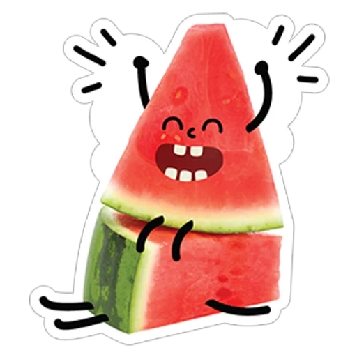 wassermelone, stick wassermelone