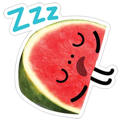 watermelon, watermelon slices, watermelon stickers