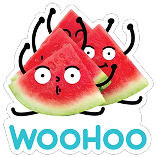 watermelon, watermelon stickers