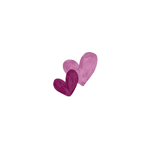 розовое сердце, розовые сердечки, фиолетовые сердца, сердечки эстетика, софт сердечки фиолетовые