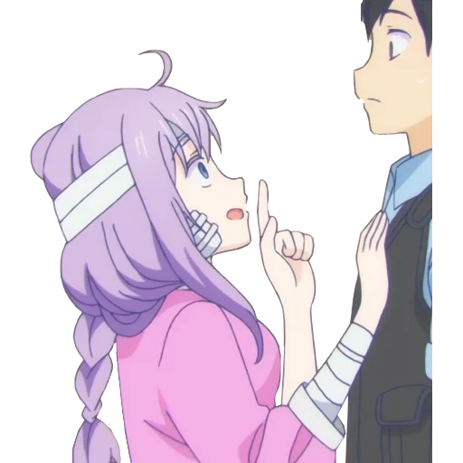 anime, couples d'anime, personnages d'anime, happy sugar life, anime sweet life tante sato