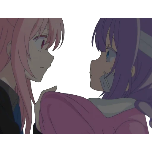 yuri, ide anime, seni anime, karakter anime, happy sugar life