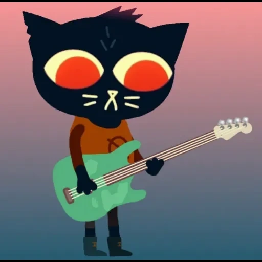night in the woods, may night in the woods, unknown without name, night in the woods may guitar, night in the woods happy wulf