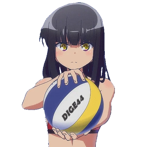 narumi también, voleibol haruka, haruka anime girl, harukana recibe haruka, harukana recibe servicio de fans