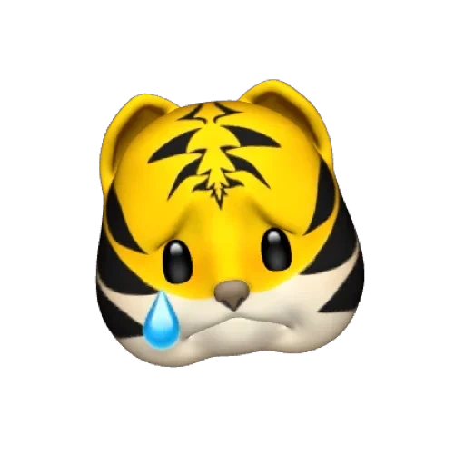 tiger emoji, tiger smilik, smilik tiger, émoticônes animaux, iphone tiger emoji