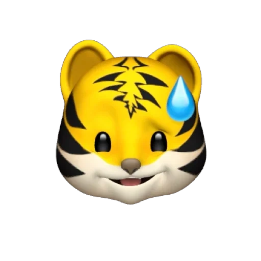 un jouet, tiger emoji, tiger emoji, smilik tiger, tiger emoji