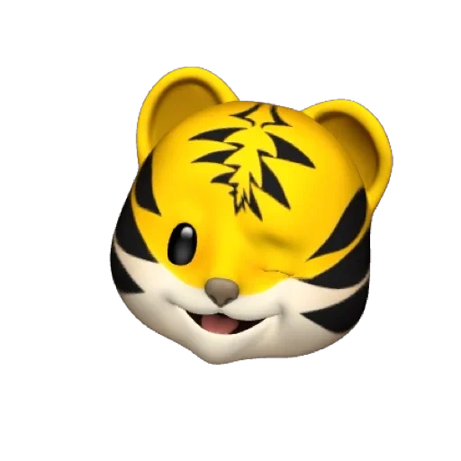 animoji, tigerok, cara de tigre, emoto tiger, tigre emoji