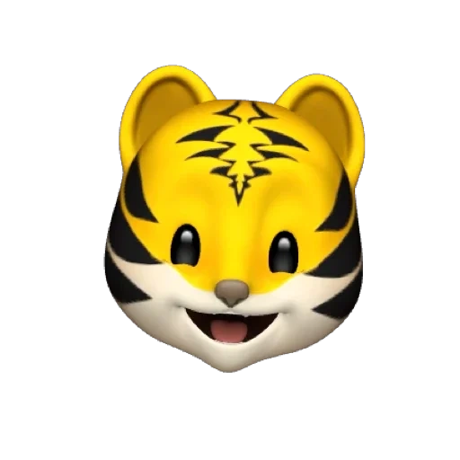 tiger, tigerok, tiger face, emoji tiger, tiger smileik