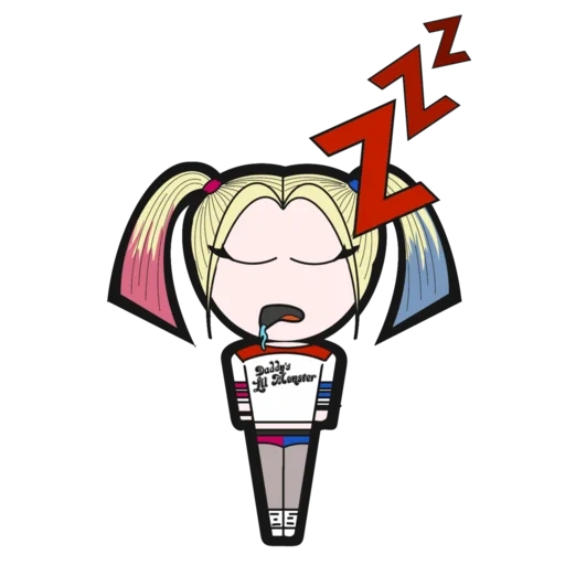 chibi, harley queen, suicide squad, harley suicide squad, harley queen suicide squad