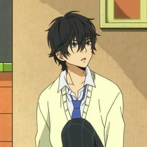 la figura, haru yoshida, anime boy, i personaggi degli anime, yujan yoshida haru