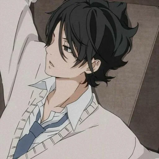 haru yoshida, anime boy, fidanzato anime, i personaggi degli anime, anime carino ragazzo