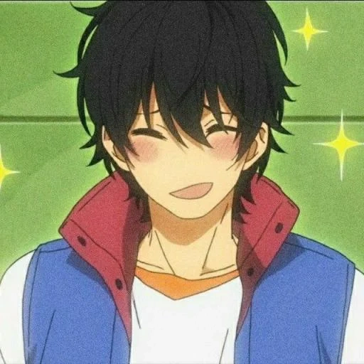 haru, haru yoshida, anime boy, haru yoshida, monster di meja sebelah haru