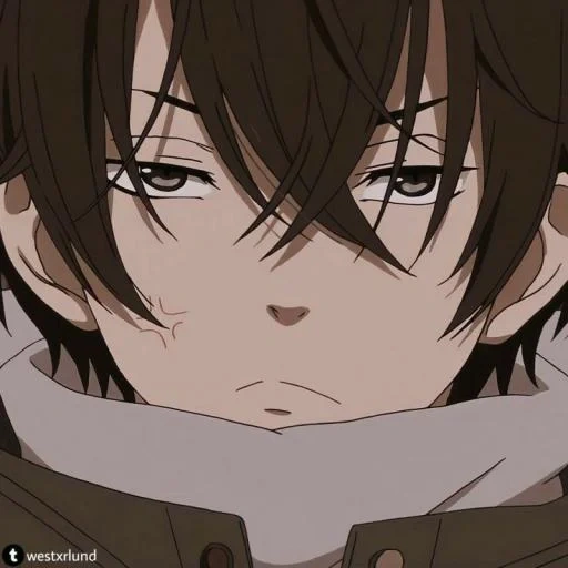 anime, haru yoshida, karakter anime, anime dazai osamu, anime road of youth