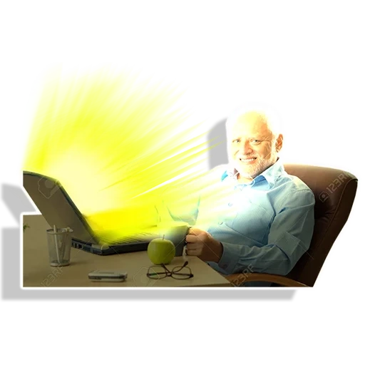 humain, grand-père harold, harold simmz, harold sur l'ordinateur, un ordinateur de vieillesse