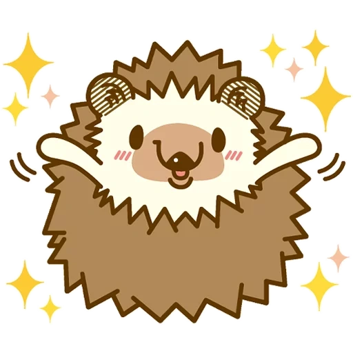 ouriço, hedgehog kawai, os ouriços são fofos, kawaii hedgehog