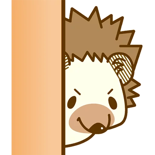 hedgehog, hedgehog niños, hedgehog kawai, símbolo de erizo, vector de erizo