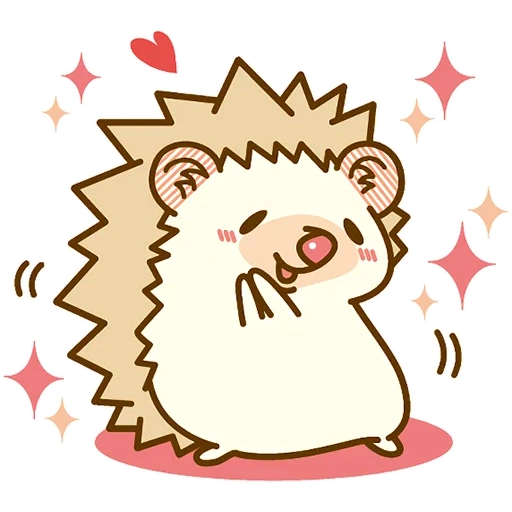 hedgehog, hedgehog de arte, hedgehog animación, hedgehog kawai, lindo erizo