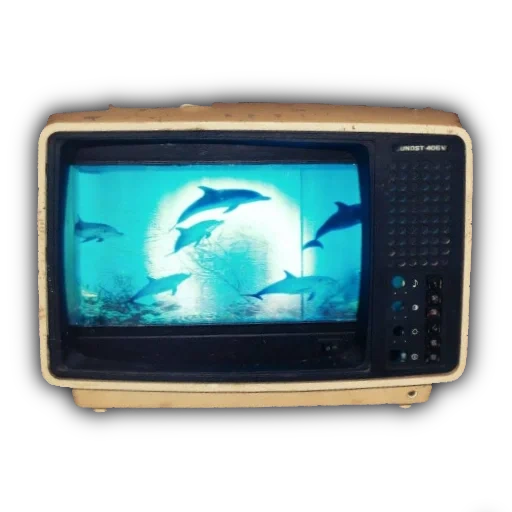 un televisore, tv bu, chip fotocamera 4303, aquarium tv, tv molto piccola